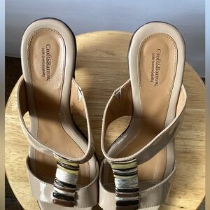 Croft&Barrow Women's Beige Heels
